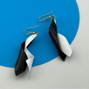 Vintage metal earrings